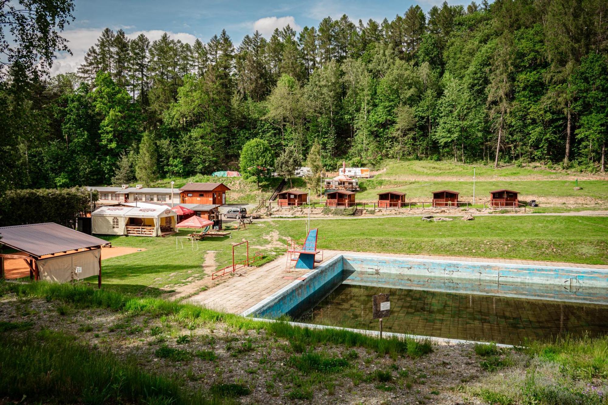 Karavan 1 V Arealu Koupaliste Bystre V Orlickych Horach Exteriér fotografie